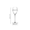 48763 2 sklenice riedel veloce champagne 327 ml set 2 ks kristalovych sklenic