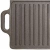 Grilovací pánev KitchenCraft 45 x 23 cm, žebrovaná litinová 2