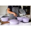 Hrnec MasterClass 28 cm 5 l indukční nepřilnavý levandulový 4