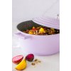 Hrnec MasterClass 28 cm 5 l indukční nepřilnavý levandulový 3