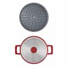 Hrnec MasterClass 20 cm 2,5 l indukční nepřilnavý červený 3