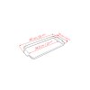 Zapékací a servírovací tác Peugeot Appolia 40 x 16 cm slonová kost 7