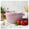 Litinový hrnec STAUB Cocotte 28 cm 6,7l růžová1