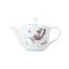 Čajová konvice 650 ml Mikasa Tipperleyhill vzor ptáček, porcelán