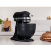 Robot KitchenAid Artisan 5KSM156CXEBK černá litina s keramickou mísou4
