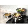 Parní hrnec 20 cm KitchenCraft, 3 patra, nerez1