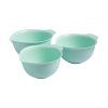 Míchací a zadělávací mísy KitchenAid, set 3 ks, tyrkysové1