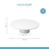 Stojan na dort KitchenCraft Sweetly Does It 26 cm, porcelán5