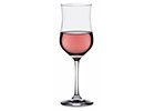Poháre na ružové víno