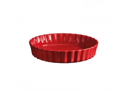 Forma na koláč 28 cm Emile Henry granátovo červená