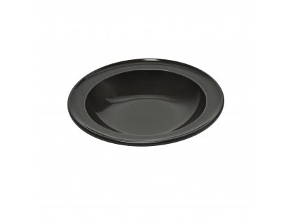 Polievkový tanier 22 cm, čierny, Emile Henry