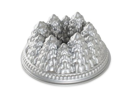 Forma na bábovku Les stříbrná 2,13 l ,NORDIC WARE