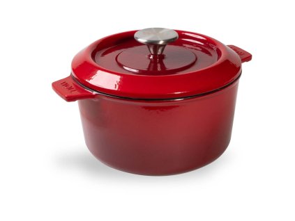 Liatinový hrniec WOLL 20 cm 2,8 l červený