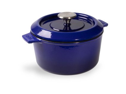 Liatinový hrniec WOLL 20 cm 2,8 l modrý