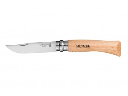Zatvárací nôž VRI N°07 Inox 8 cm buk v blistri, OPINEL
