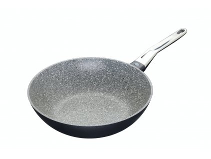 Panvica WOK 28 cm MasterClass s nepriľnavým povrchom, granit