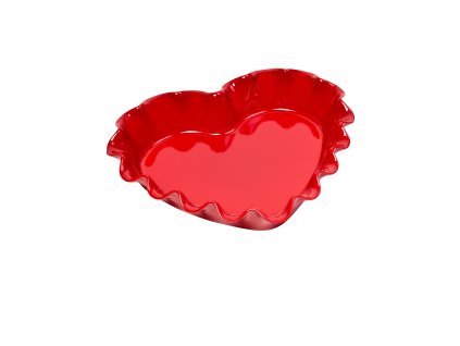 Forma koláč v tvare srdca Emile Henry granátová