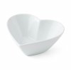 Servírovacia miska Mikasa v tvare srdca, 13 x 12 cm biely porcelán