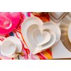 Servírovací miska Mikasa tvaru Srdce, 21 x 19 cm bílý porcelán 3