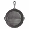 Grilovací pánev 24 cm KitchenCraft litinová kulatá