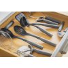 Lžíce na vaření KitchenAid CORE LINE děrovaná šedá 1