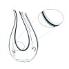 Dekantér Riedel Amadeo Fatto a Mano black white black, křišťálová karafa 1500 ml 1