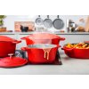 sada hrnců masterclass 3k červené