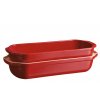 Forma na chlieb Emile Henry veľká 40 x 16 cm granátovo červená
