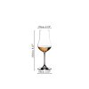 48742 2 sklenice na rum riedel 200 ml set 4 ks kristalovych sklenic