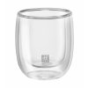 2762 set 2 ks termosklenic na espresso 80ml sorrento zwilling