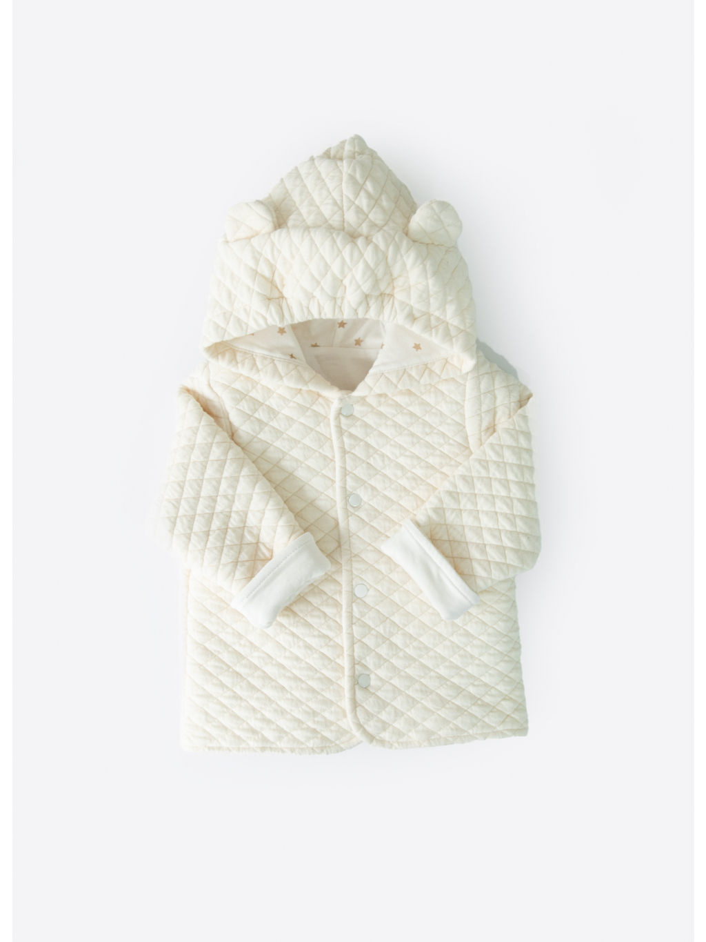 QUILTED JACKET WITH HOOD - 4 COLORS_S74256