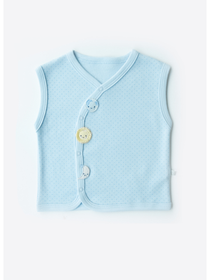 Vest with polka dots and patches DREAMS_S33961