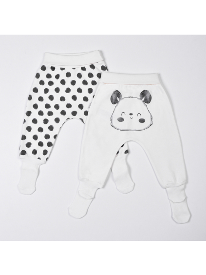 2pcs set panties with attached socks - panda_S14566