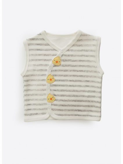 VESTIČKA S NÁŠIVKAMI - LITTLE DUCK_S54036