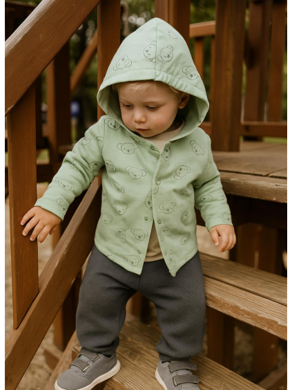 organik love koala 3lu takim yesil a272c3