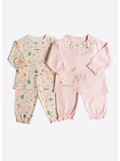 organik ava 4lu takim pembe 0c 452