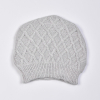 Cap knitted with a plastic pattern _S60663