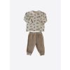 S48755-ORGANIC AIR BALOON 2 PCS SET-BEIGE