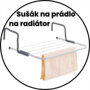 sušák radiátor