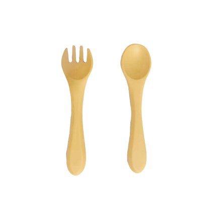 Dětský silikonový příbor KITCHISIMO baby 2ks