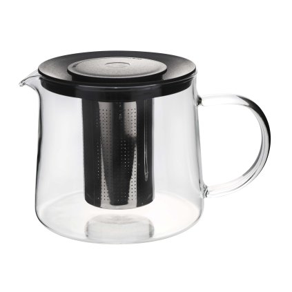 Skleněná konvice se sítkem KITCHISIMO 1,5l