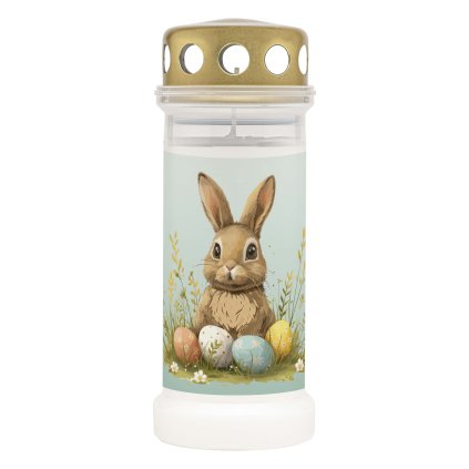 Hřbitovní svíčka PROVENCE velikonoční zajíček