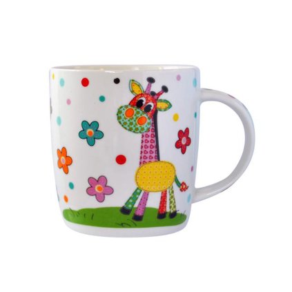 Hrnek 350 ml, žirafa