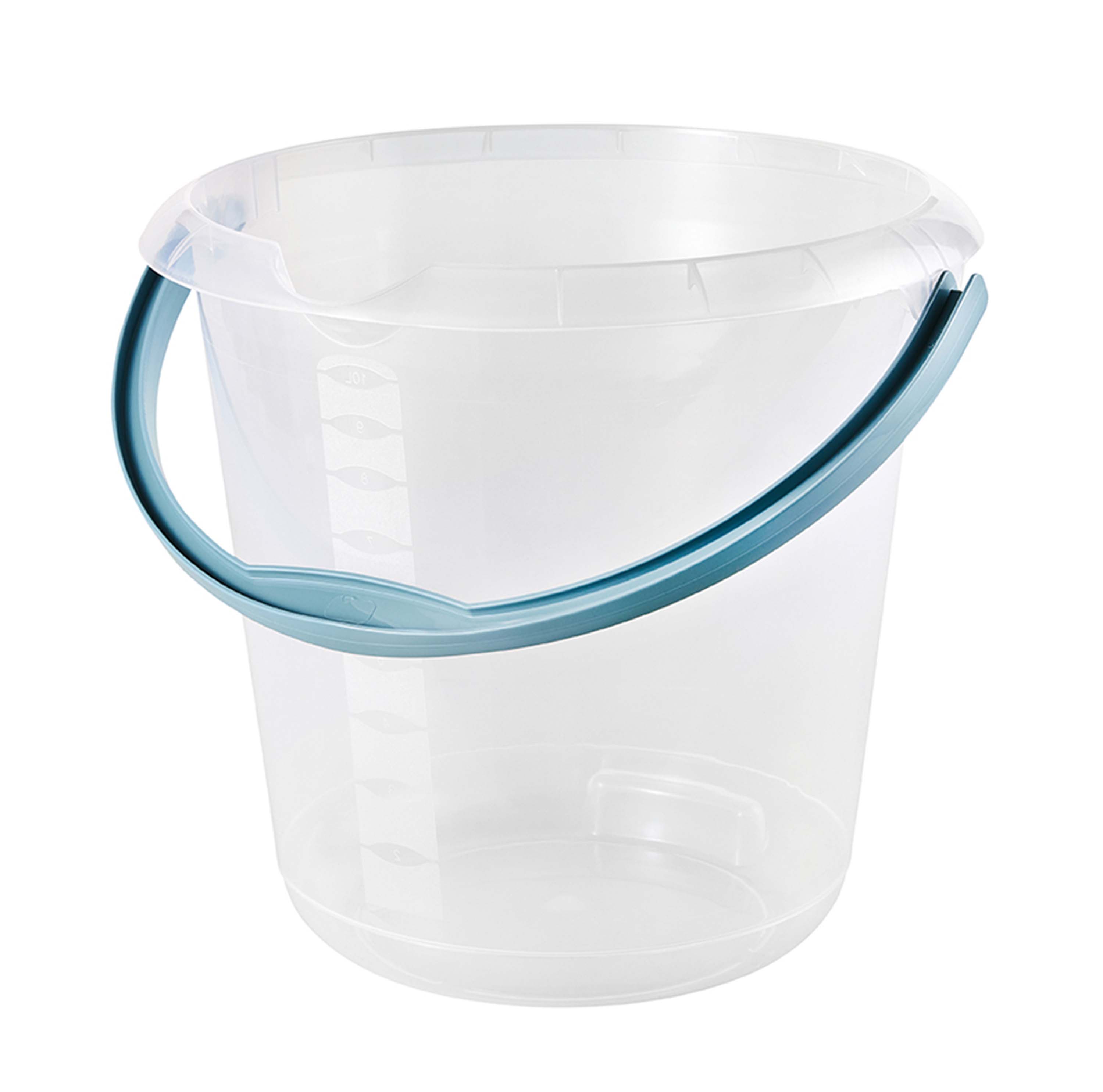 Levně Plastový kbelík s výlevkou KEEEPER transparent