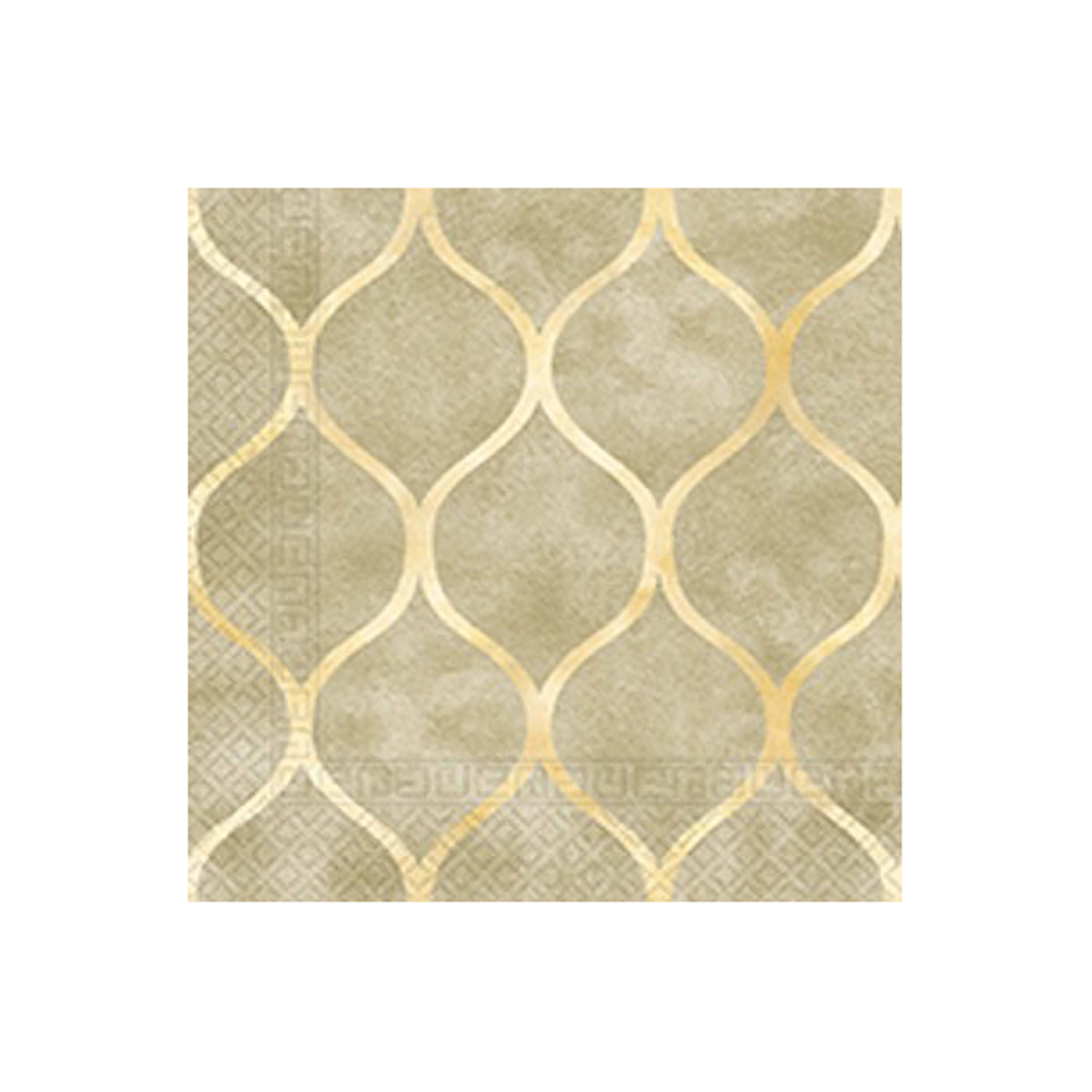 Levně PROCOS Papírové ubrousky 33x33cm 3vrstvé orient 20ks