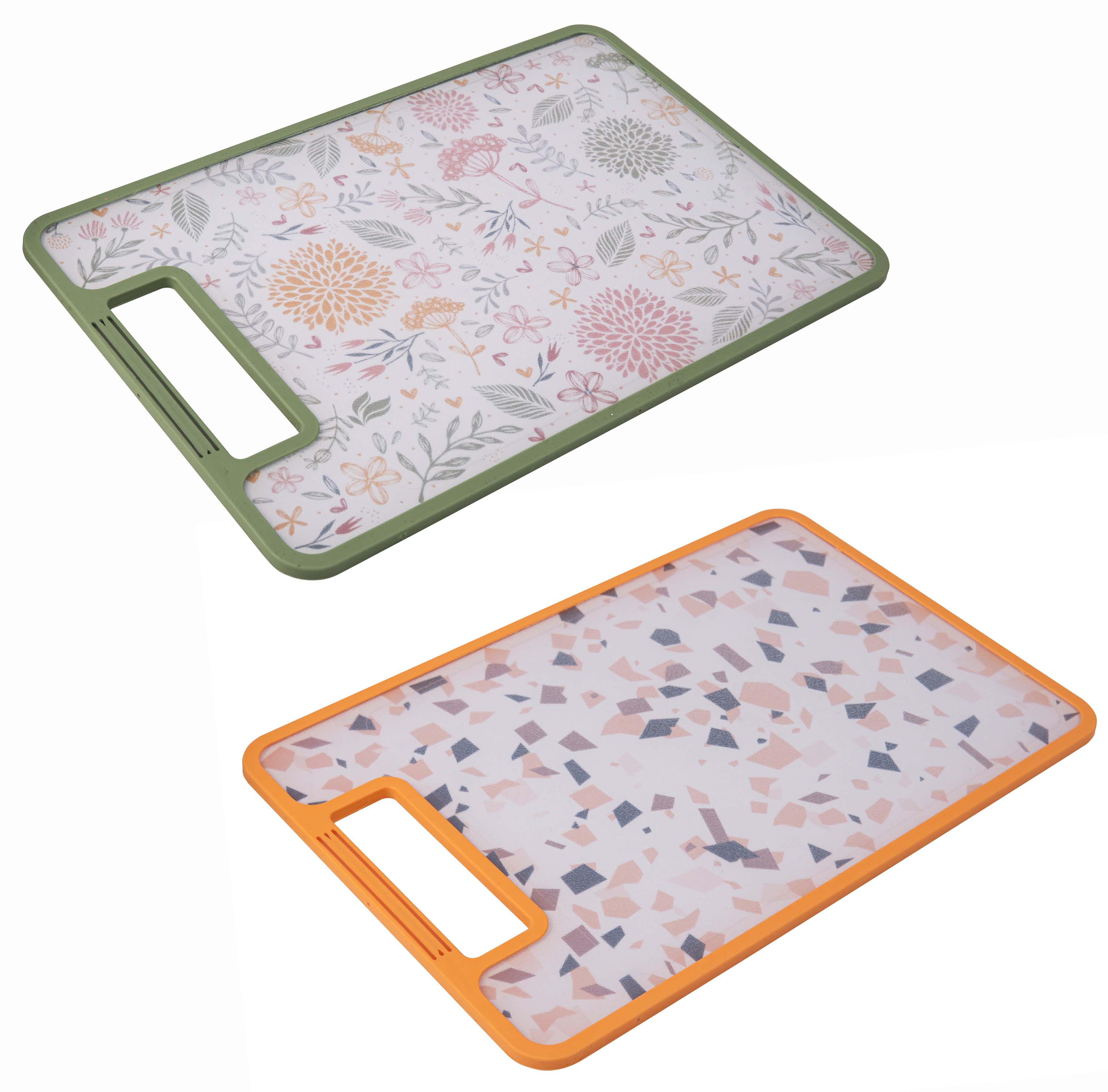 Levně Plastové krájecí prkénko TORO 29,3x19,5cm botanica