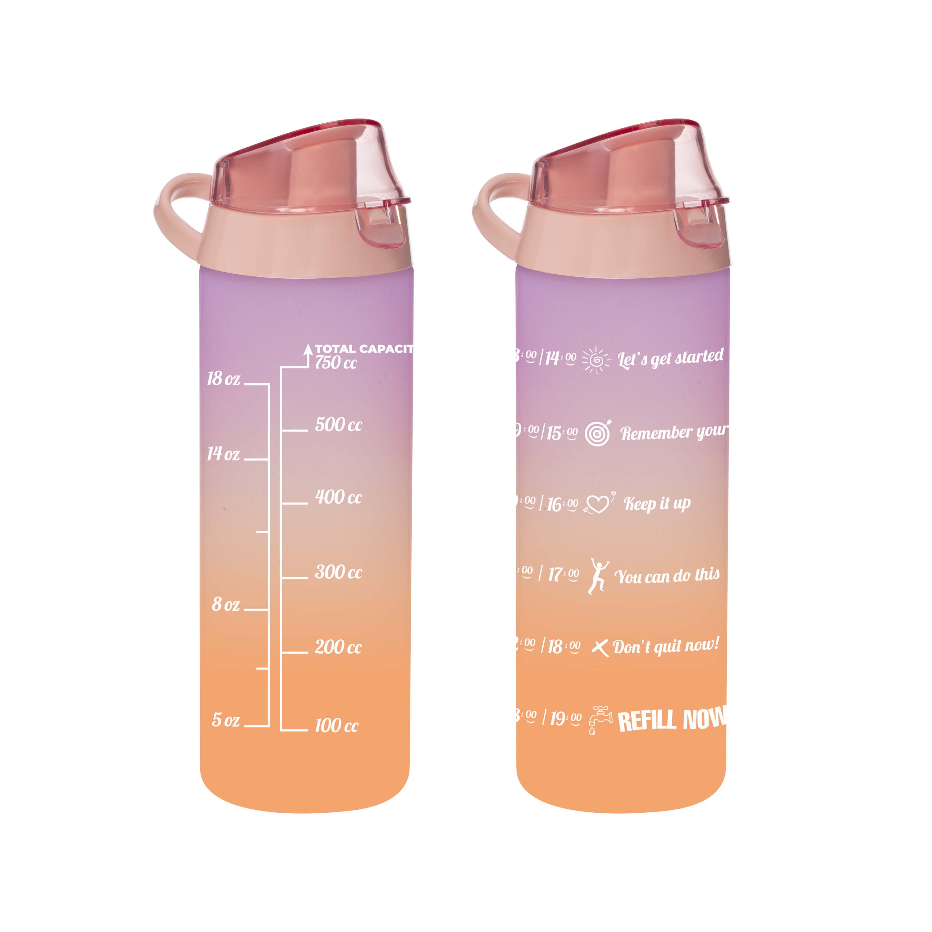 Levně Plastová láhev s víčkem TORO 750ml
