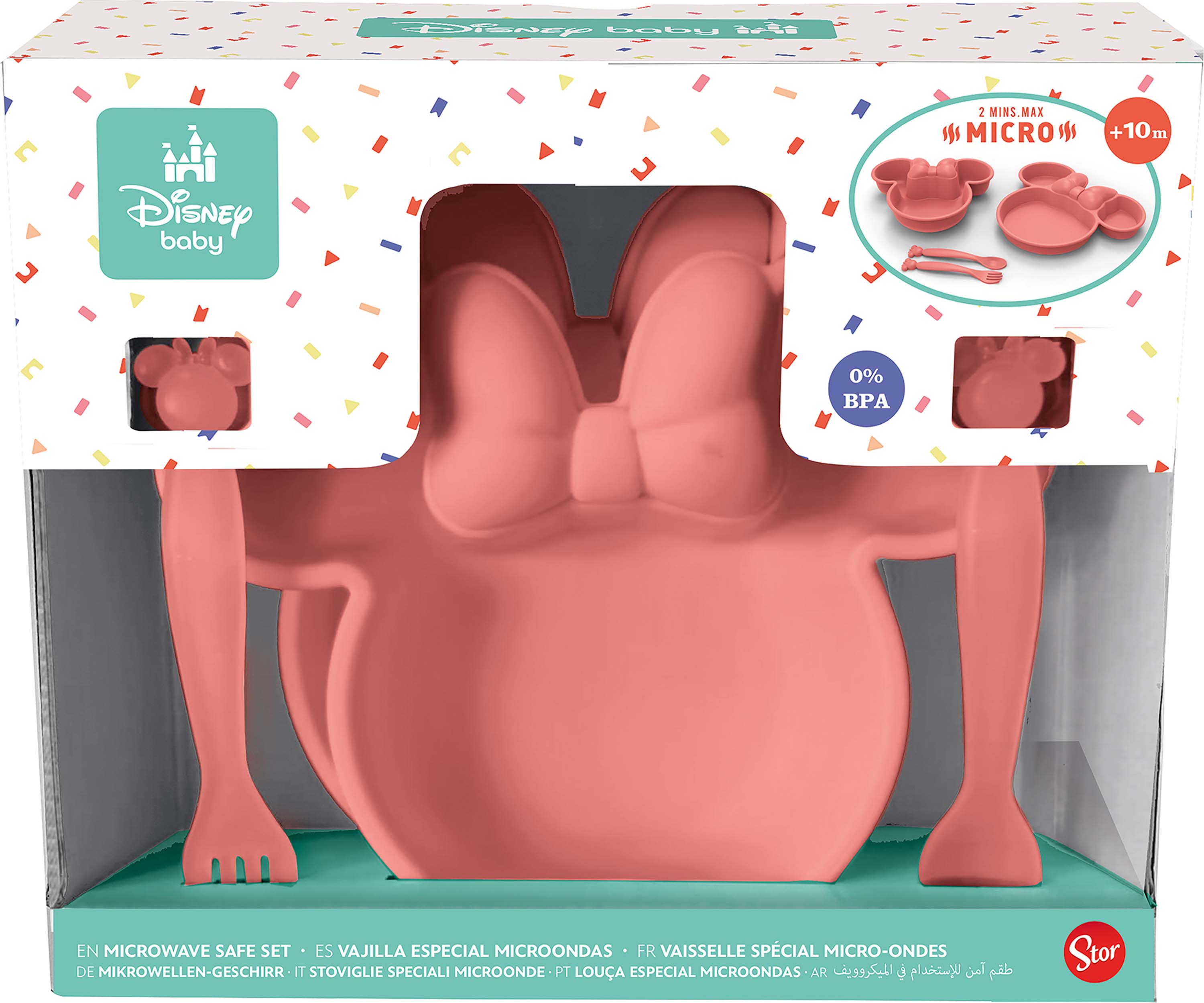 STOR Dětská sada nádobí MINNIE 4ks