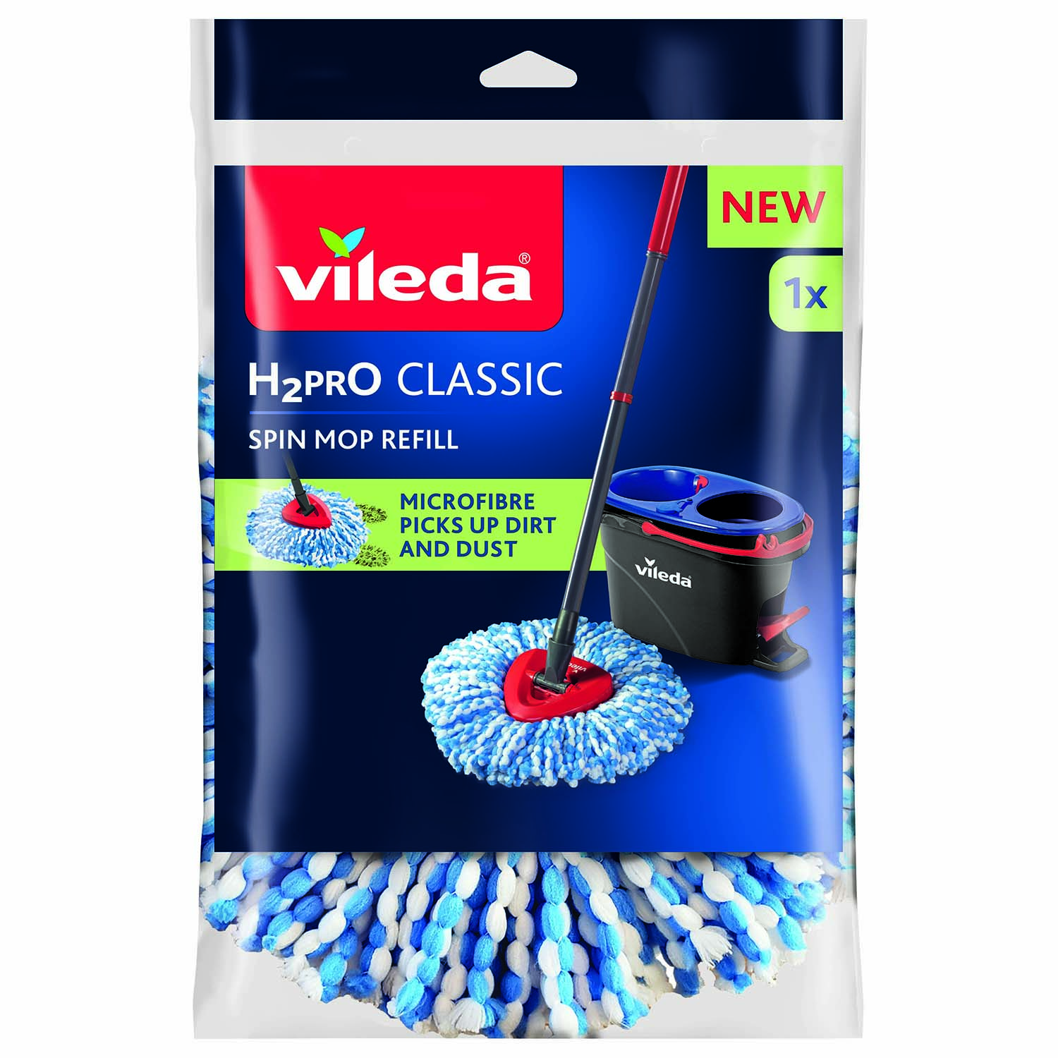 Levně Náhrada k třásňovému mopu VILEDA H2prO