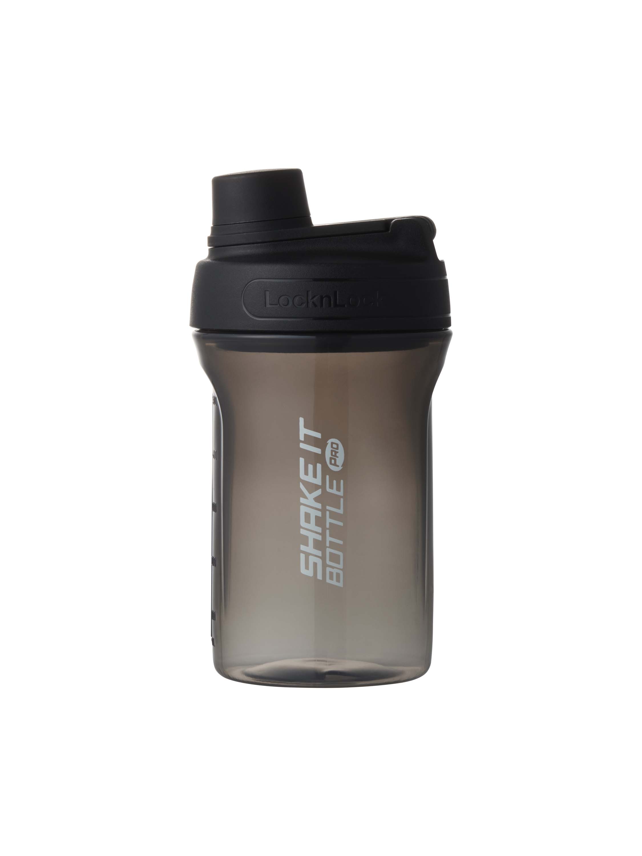 LOCKNLOCK Láhev na pití shaker LOCK SHAKE IT 650ml černá